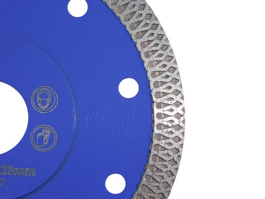 Stone & Tile Cutting Disc 4" Diamond Cutting Disc for Grinding Stone Ceramic and Porcelain Tiles