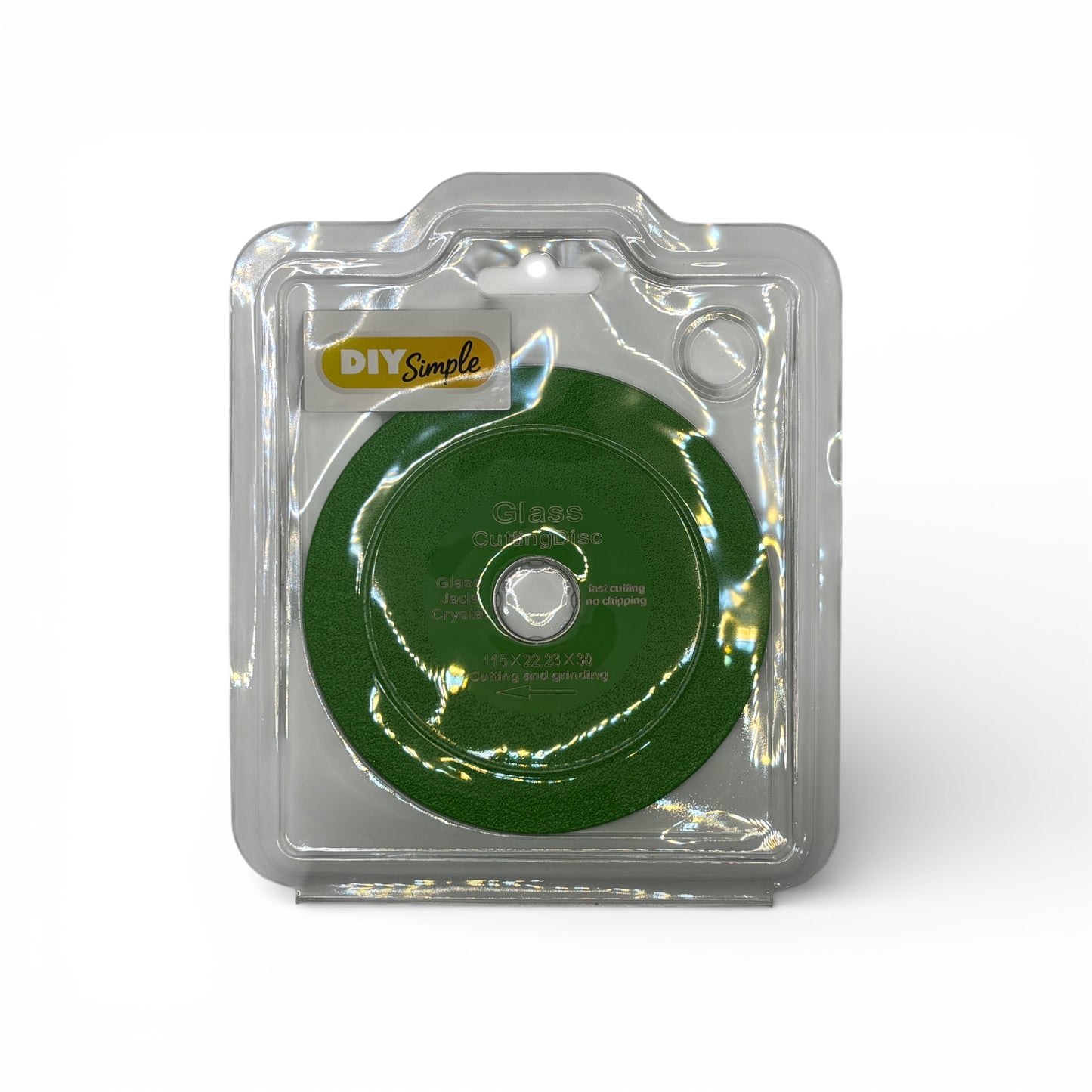 Glass Cutting Disc 4" Diamond Cutting Disc for Grinding Jade Crystal Tile Ceramic