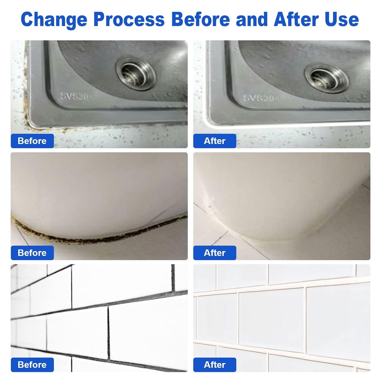 Grout & Wall Refurb Marker Pen 3x pack in White by DIY Simple