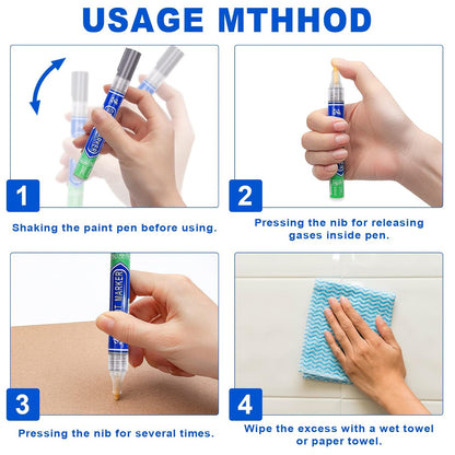 Grout Reviver Pen for Floor & Wall Tile Joints