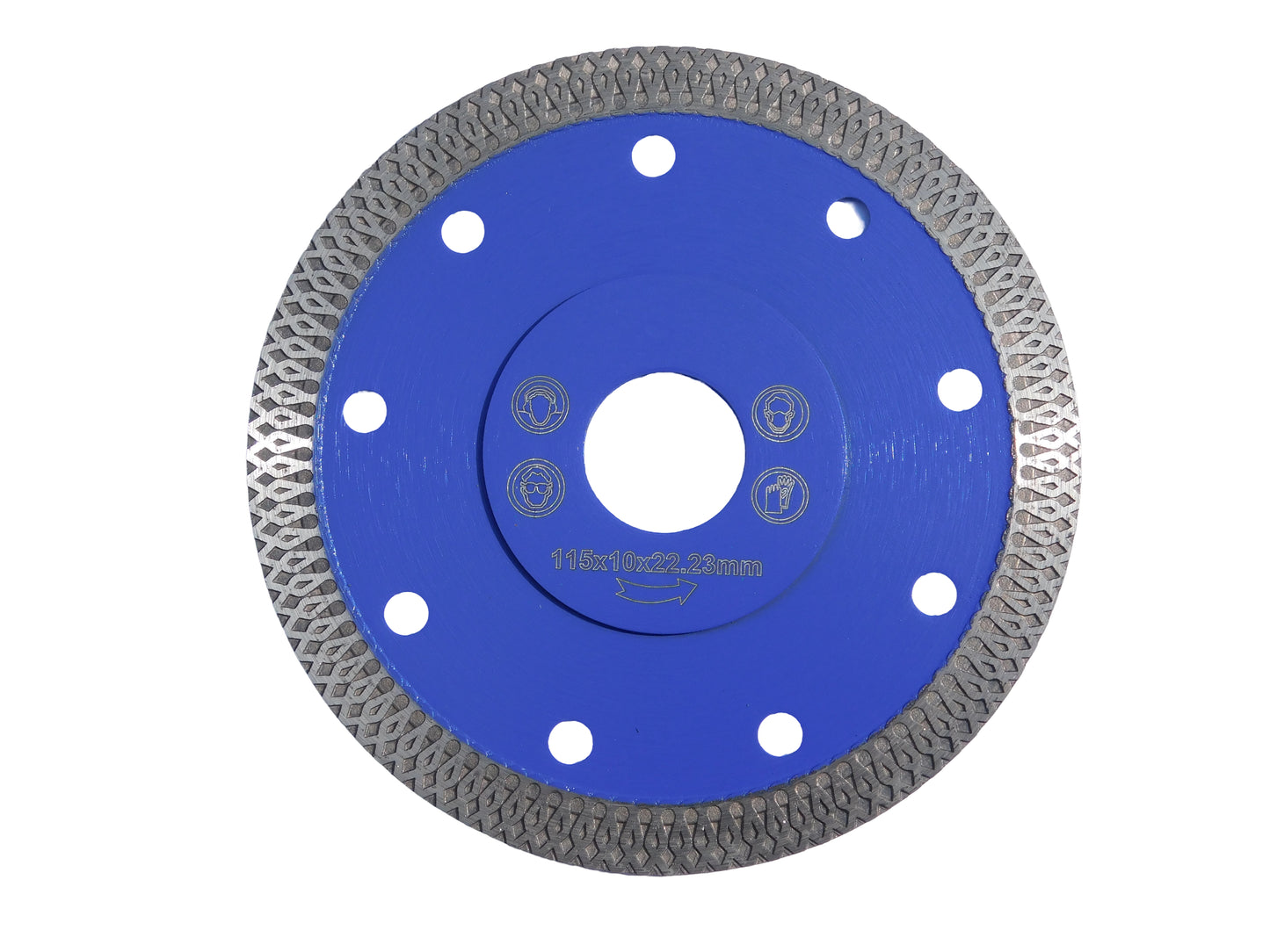 Stone & Tile Cutting Disc 4" Diamond Cutting Disc for Grinding Stone Ceramic and Porcelain Tiles 5x Pack by DIY Simple