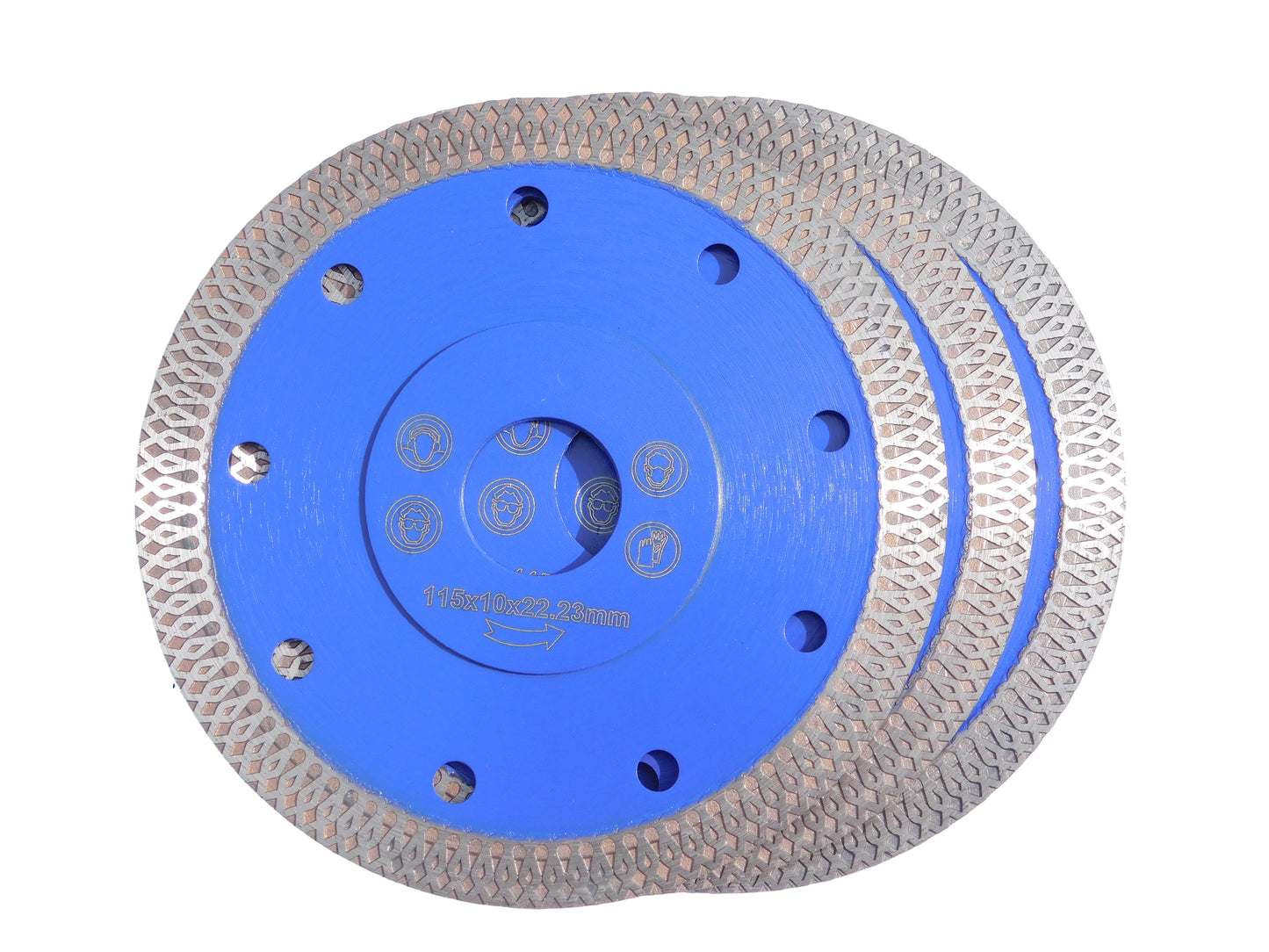 Stone & Tile Cutting Disc 4" Diamond Cutting Disc for Grinding Stone Ceramic and Porcelain Tiles 3x Pack by DIY Simple