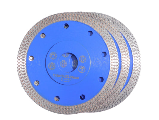 Stone & Tile Cutting Disc 4" Diamond Cutting Disc for Grinding Stone Ceramic and Porcelain Tiles 3x Pack by DIY Simple