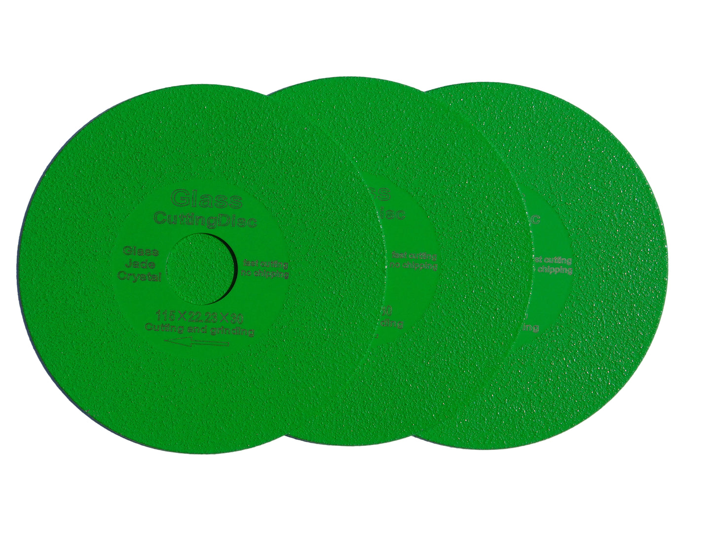 Glass Cutting Disc 4" Diamond Cutting Disc  for Grinding Jade Crystal Tile Ceramic 3x Pack by DIY Simple