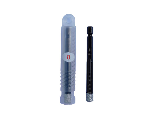 8mm Diamond Tipped Ceramic Porcelain Marble Tiles Drill Bit by DIY Simple