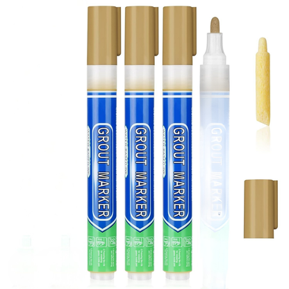 DIY Simple Grout Reviver Pen for Floor & Wall Tile Joints 8 Colours
