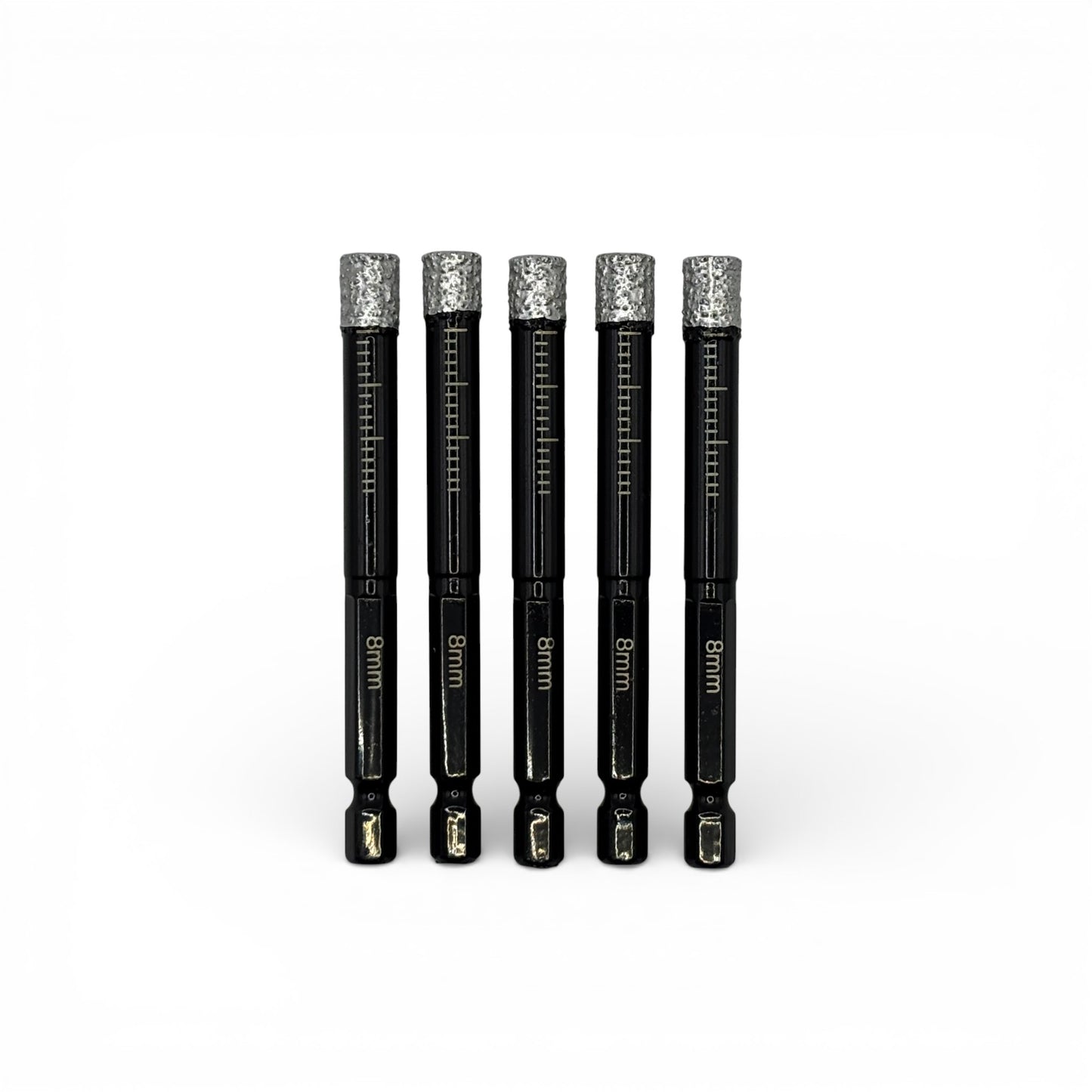 8mm Diamond Tipped Ceramic Porcelain Marble Tiles Drill Bit x5 pack