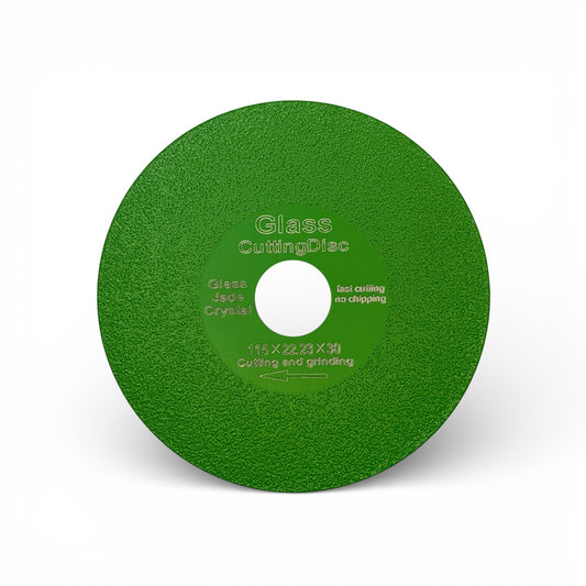 Glass Cutting Disc 4" Diamond Cutting Disc  for Grinding Jade Crystal Tile Ceramic
