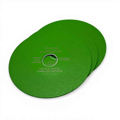 Glass Cutting Disc 4" Diamond Cutting Disc  for Grinding Jade Crystal Tile Ceramic 3x