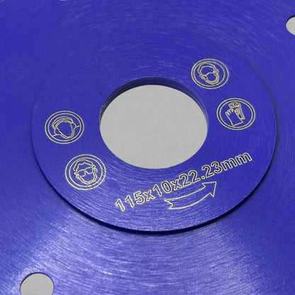 Stone & Tile Cutting Disc 4" Diamond Cutting Disc for Grinding Stone Ceramic and Porcelain Tiles