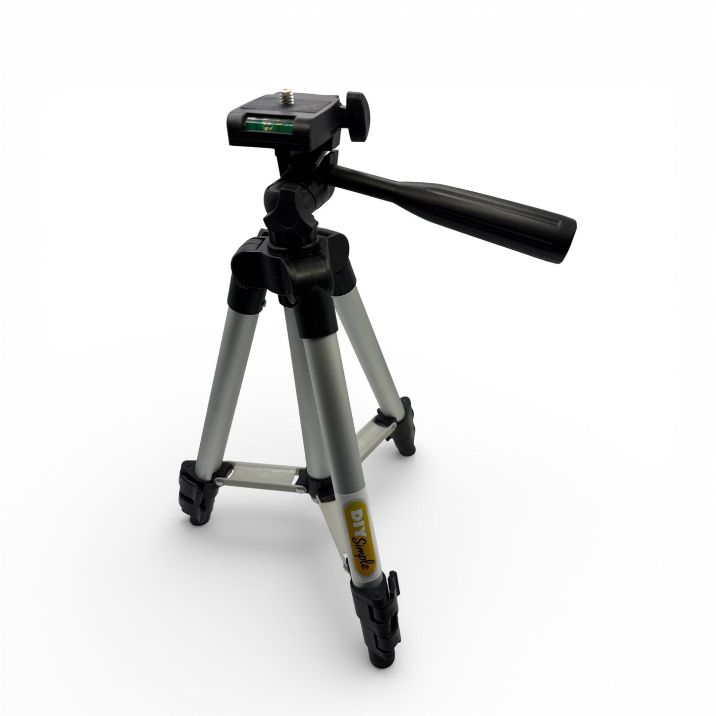 DIY Simple Laser Levels Tripod 1/4'' Thread, Adjustable Height