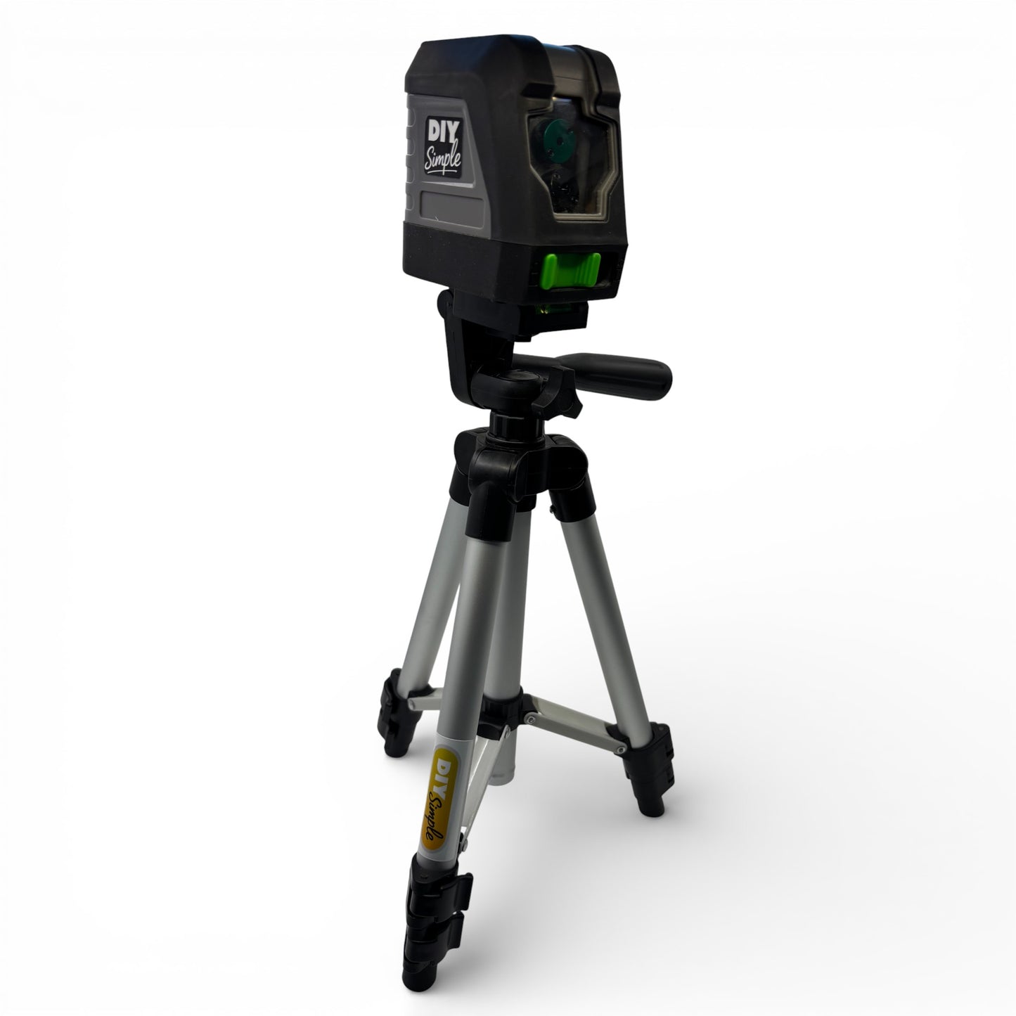 DIY Simple Laser Levels Tripod 1/4'' Thread, Adjustable Height