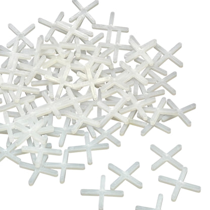 Tile Spacers X Shaped 2mm Pack of 100
