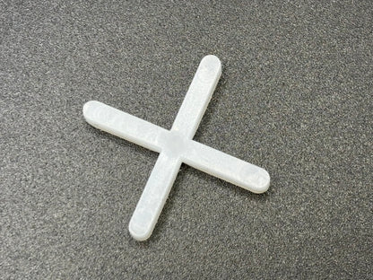 Tile levelling System with Wrench & 3mm Cross Spacers 50 Pack