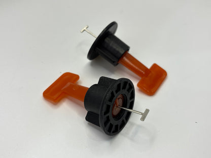 Tile levelling System with Wrench & 3mm Cross Spacers 50 Pack