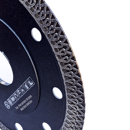 DIY Simple Precision Turbo Mesh Diamond Tile Grinding Disc 115mm