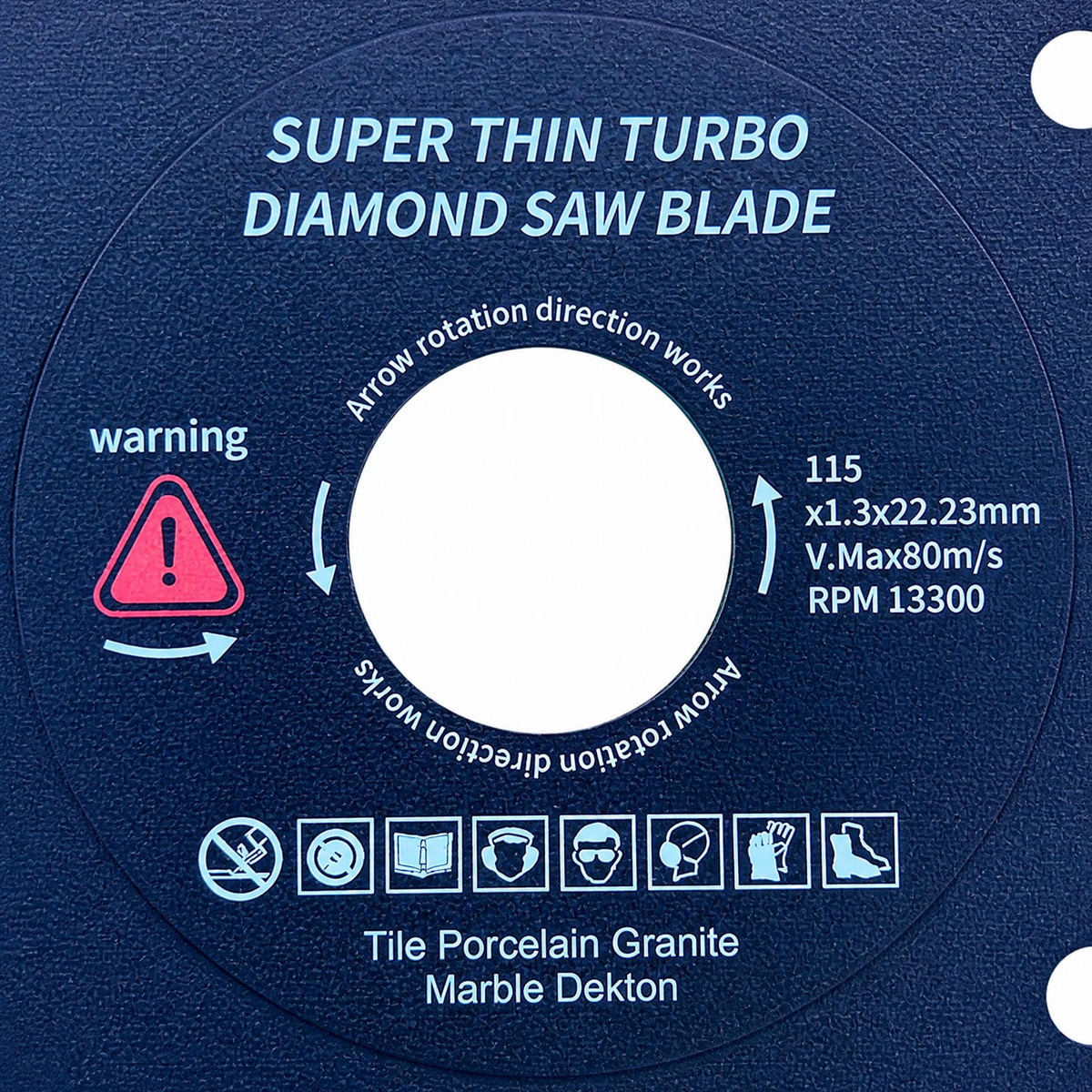 DIY Simple Precision Turbo Mesh Diamond Tile Grinding Disc 115mm