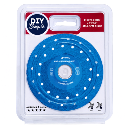 DIY Simple Shaping & Finishing Diamond Tile Grinding Disc 115mm
