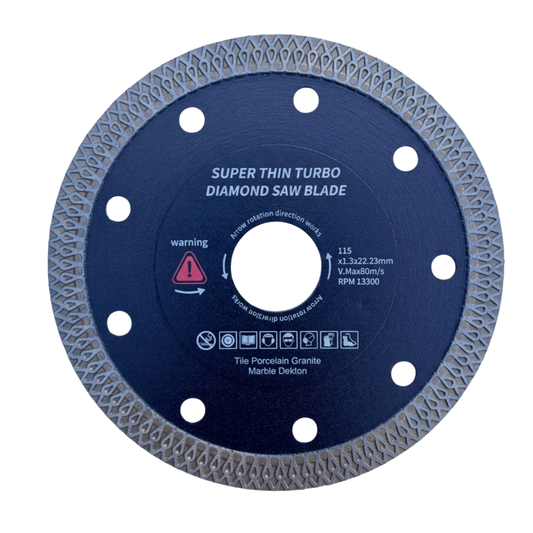 DIY Simple Precision Turbo Mesh Diamond Tile Grinding Disc 115mm