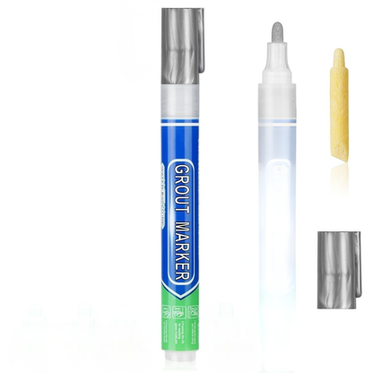 DIY Simple Grout Reviver Pen for Floor & Wall Tile Joints 8 Colours