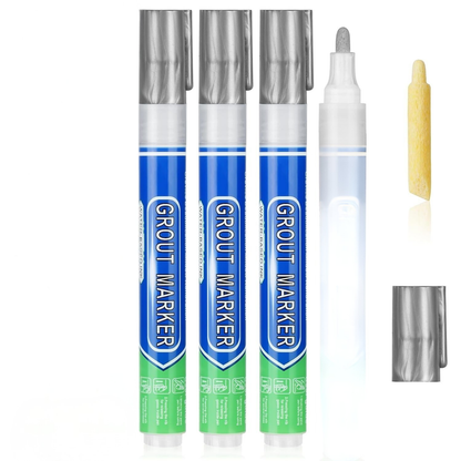 DIY Simple Grout Reviver Pen for Floor & Wall Tile Joints 8 Colours