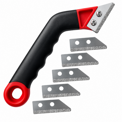 DIY Simple Diamond Grout Removal Rake Tool & Extra Blades