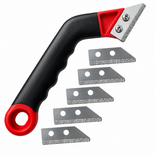 DIY Simple Diamond Grout Removal Rake Tool & Extra Blades